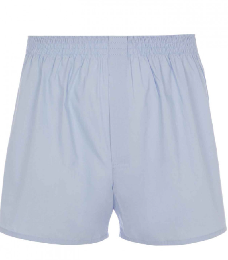 PURE COTTON WOVEN BOXERS NAVY CHECK HJ2351 -1